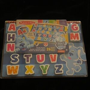 Melissa & Doug Blue's Clues & You Alphabet Puzzle NEW